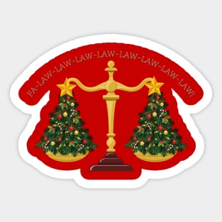 Punny Christmas Sticker